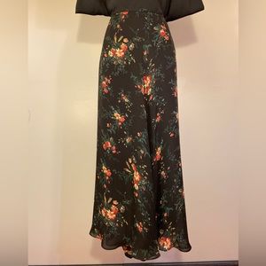 Vintage Silk Ralph Lauren Skirt